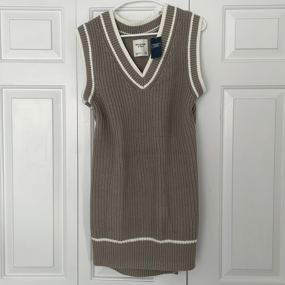 Sweater Vest Mini Dress - Tall - NWT!